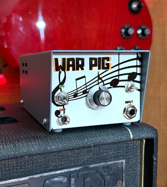 War Pig Treble Boost OC44 Amp Top