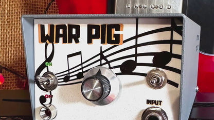 War Pig Treble Boost OC44 Amp Top